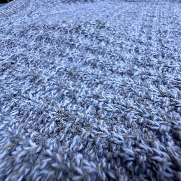 VTG Bill Blass Knit Henley Sweater Mens XL Hand Framed Grandpa Fisherman Core - Picture 4 of 10